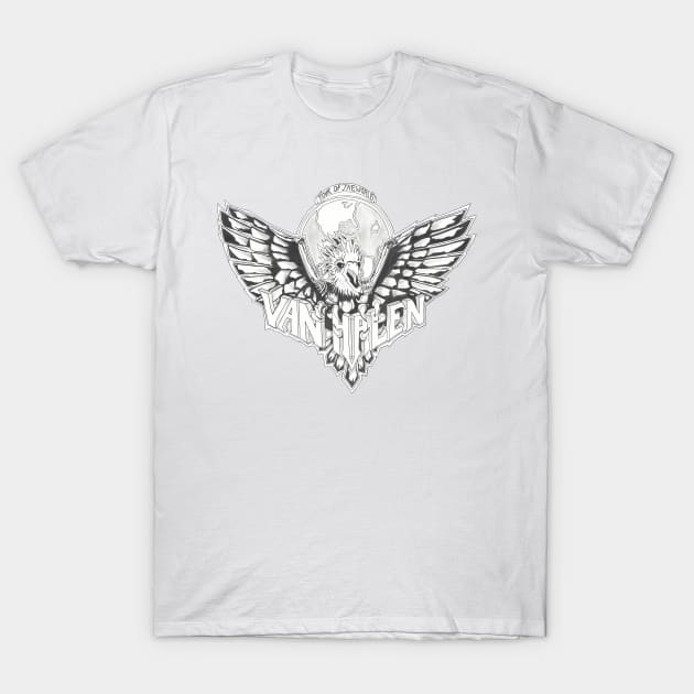 Van White T-Shirt by Kneaded Designs